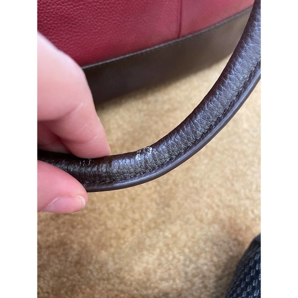 Tignanello Social Status Satchel Oxblood Dark Brown NEW with Tags - Picture 3 of 9